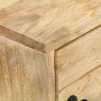 Thumbnail for Nachttisch 40x30x50 cm Massivholz Mango