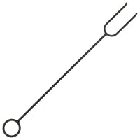 Thumbnail for Feuerstelle mit Schürhaken 75 cm XXL Stahl