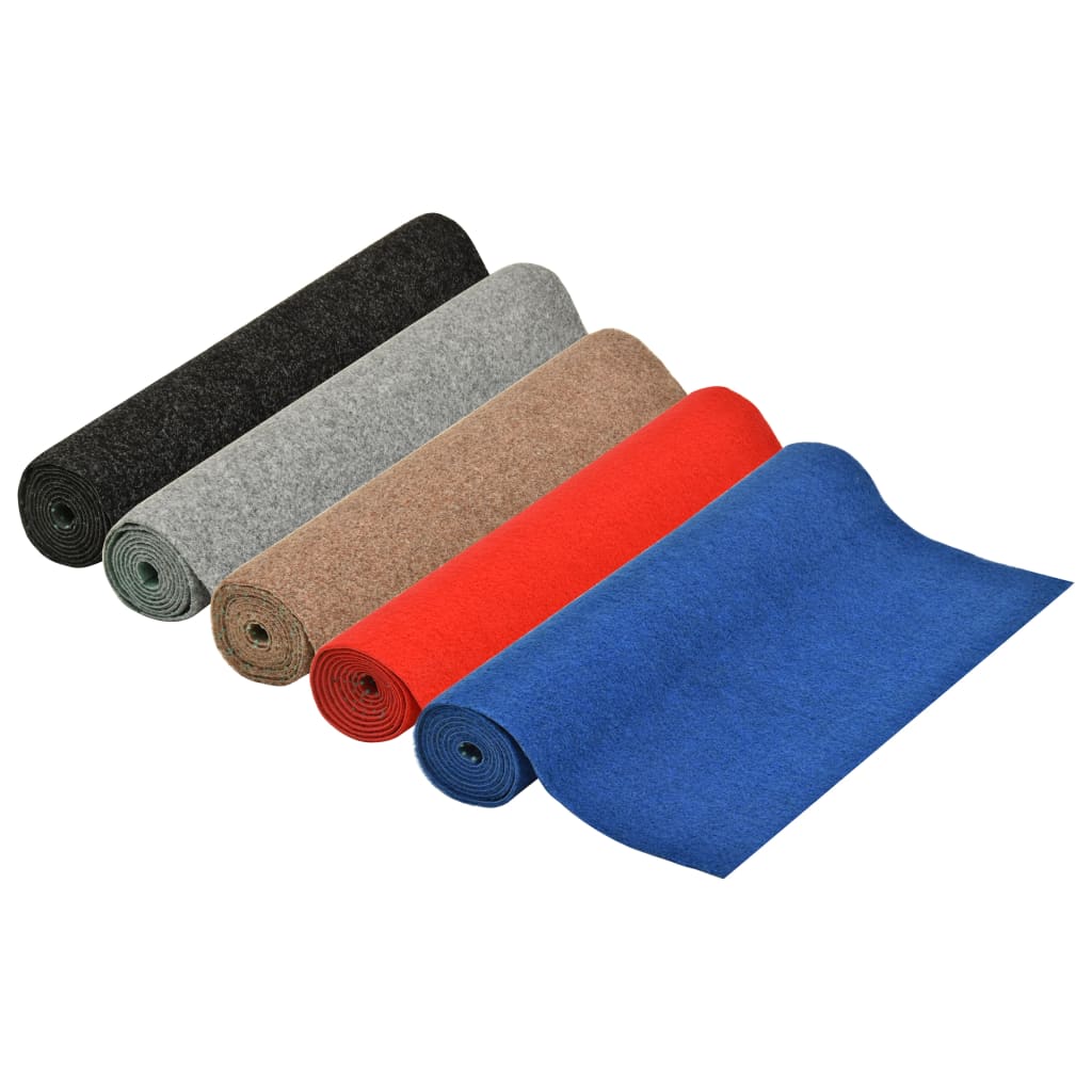 Kunstrasen mit Noppen 3x1 m Anthrazit