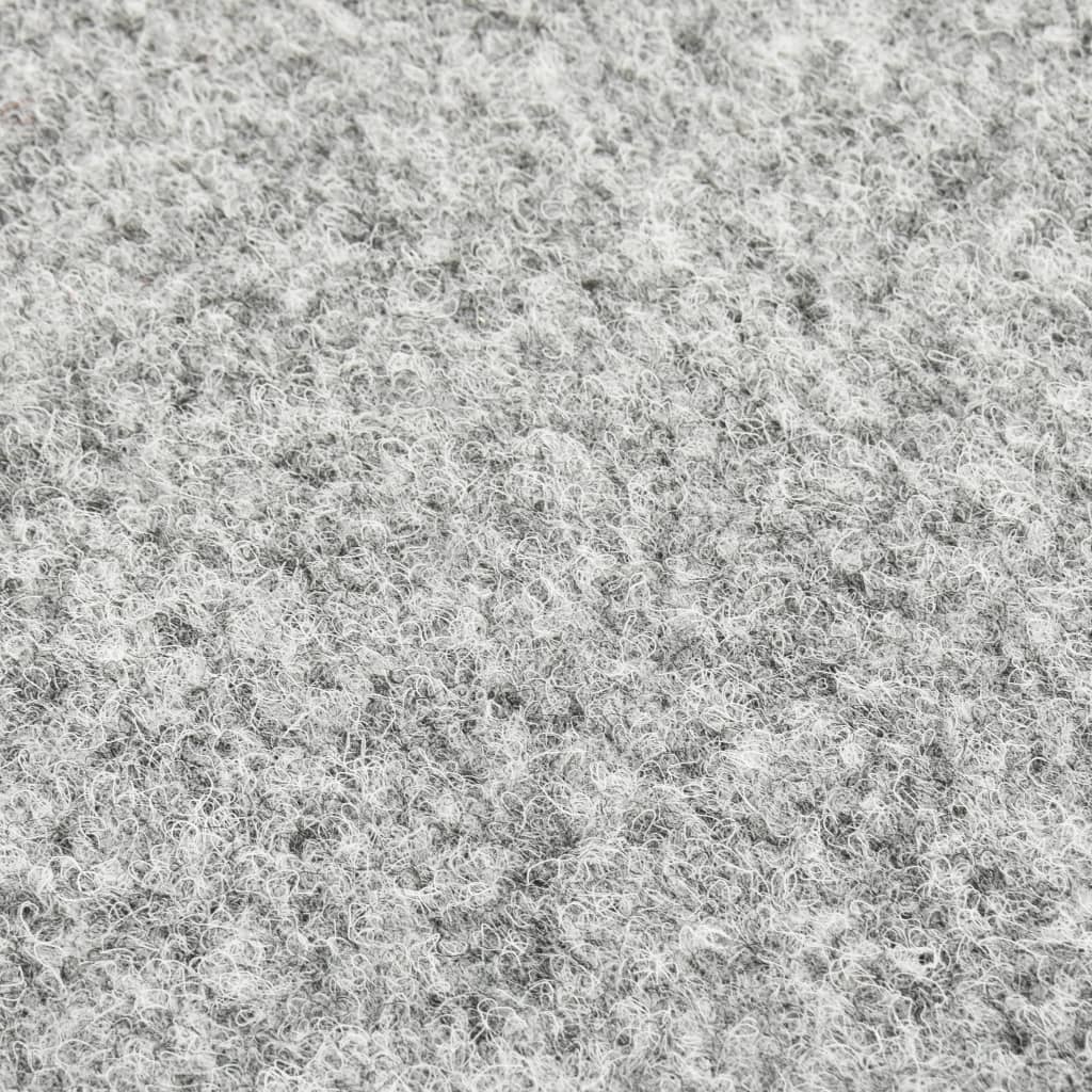 Kunstrasen mit Noppen 3x1 m Grau