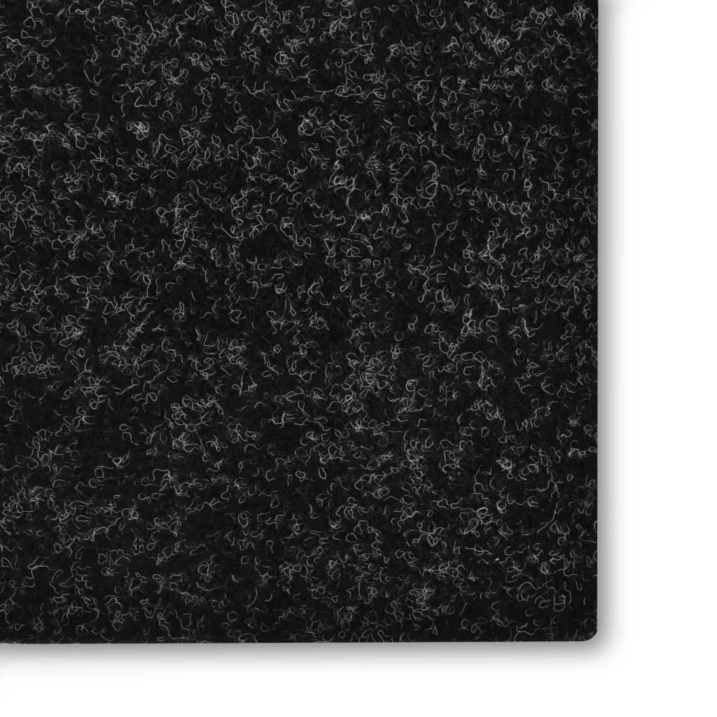 Kunstrasen mit Noppen 4x1 m Anthrazit