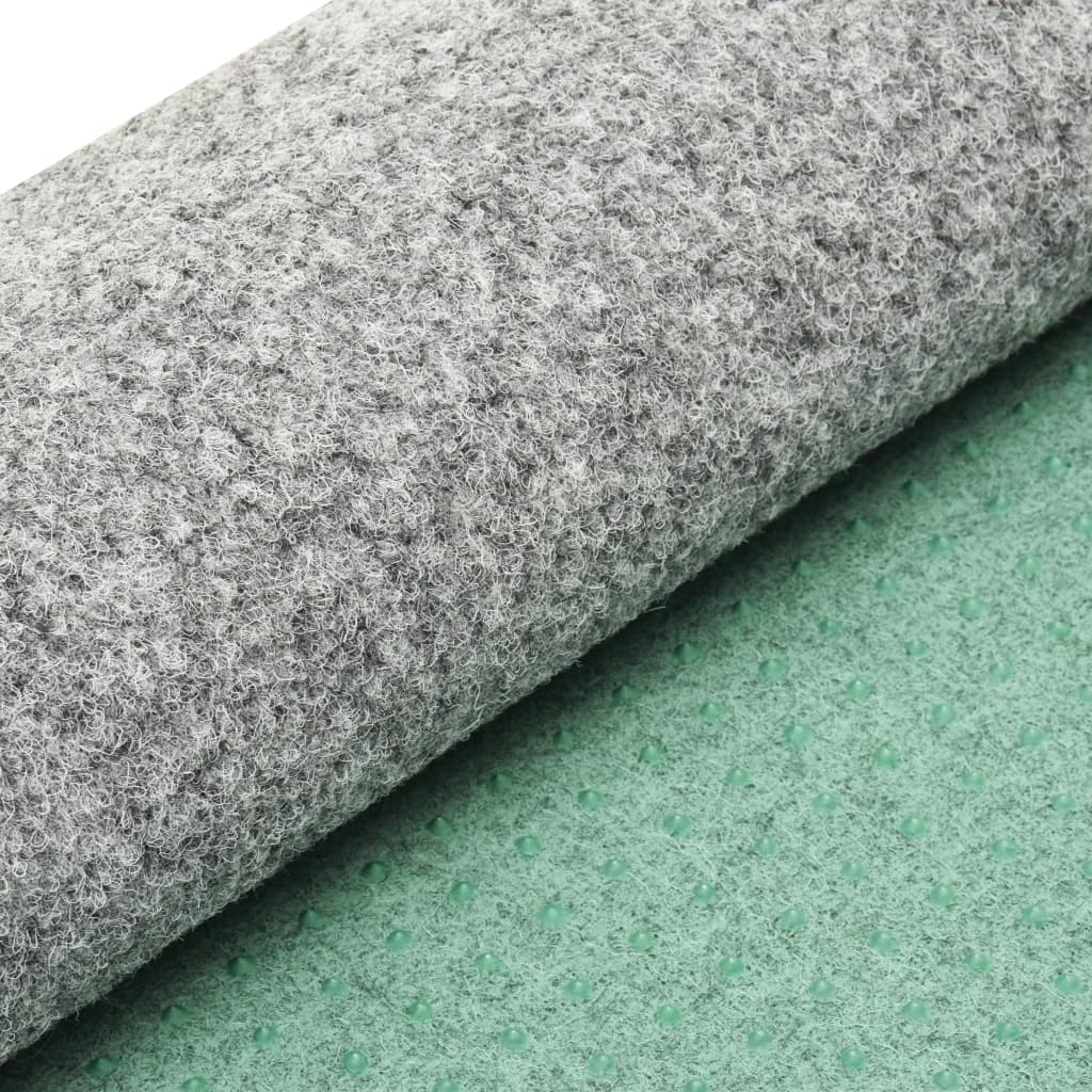 Kunstrasen mit Noppen 4x1 m Grau