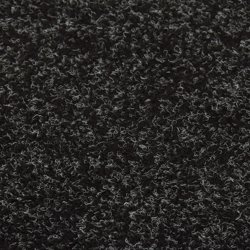 Kunstrasen mit Noppen 5x1 m Anthrazit