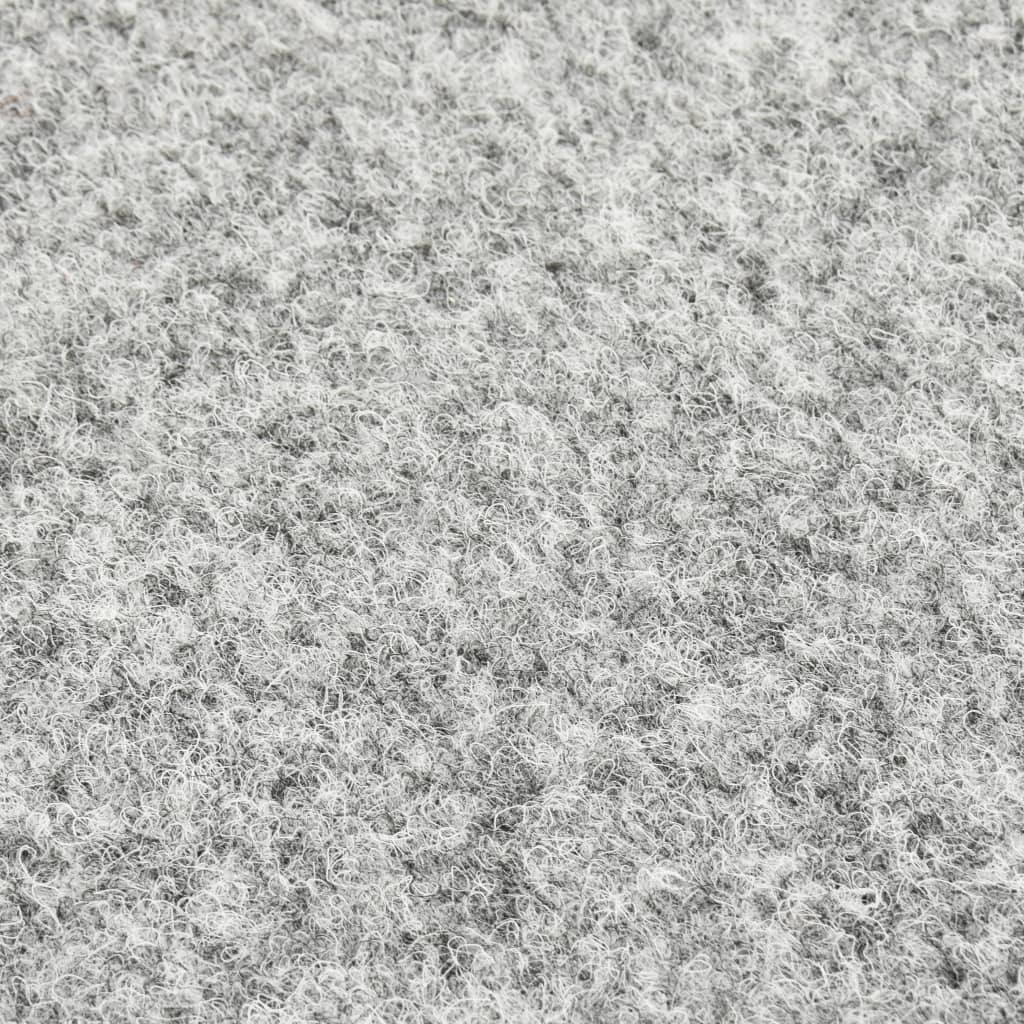 Kunstrasen mit Noppen 10x1 m Grau