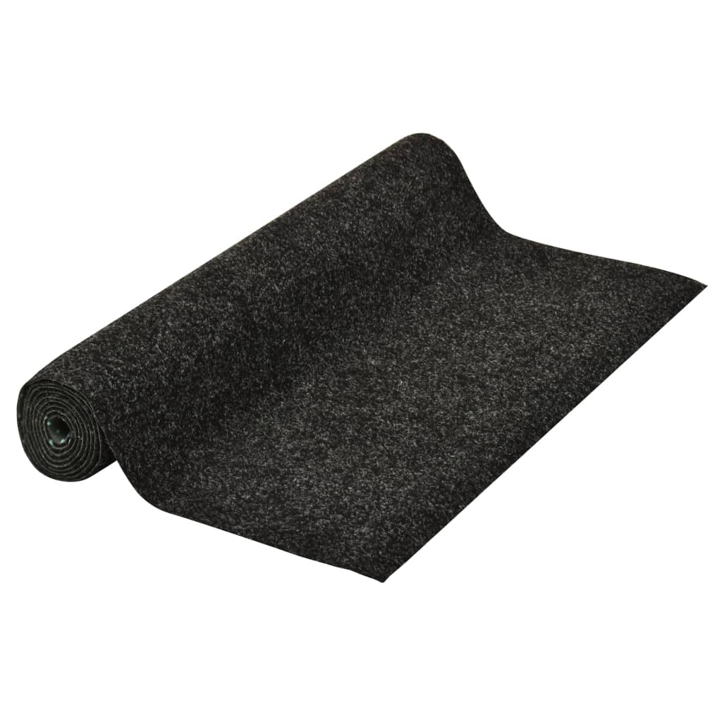 Kunstrasen mit Noppen 5x1,33 m Anthrazit