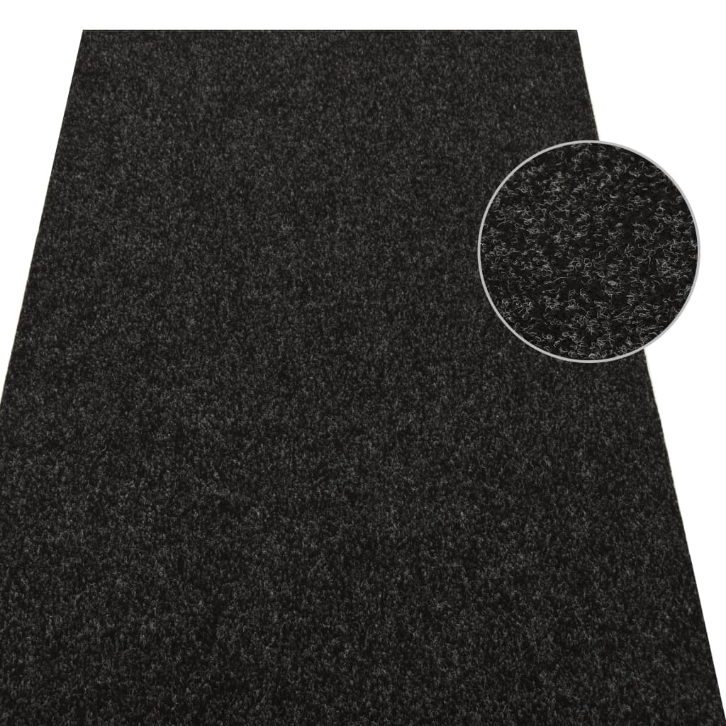 Kunstrasen mit Noppen 5x1,33 m Anthrazit