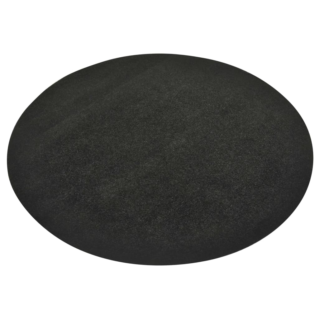 Kunstrasen mit Noppen Durchm. 95 cm Anthrazit Rund