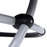 Thumbnail for Garten-Sonnenliege mit Auflage Stahl Schwarz