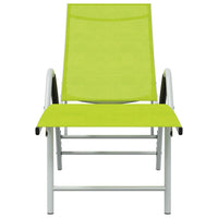 Thumbnail for Sonnenliege Textilene und Aluminium Grün