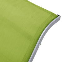 Thumbnail for Sonnenliege Textilene und Aluminium Grün
