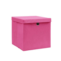 Thumbnail for Aufbewahrungsboxen mit Deckeln 10 Stk. 28x28x28 cm Rosa