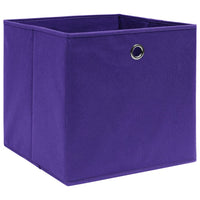 Thumbnail for Aufbewahrungsboxen 4 Stk. Vliesstoff 28x28x28 cm Violett