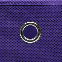 Thumbnail for Aufbewahrungsboxen 4 Stk. Vliesstoff 28x28x28 cm Violett