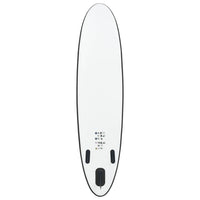 Thumbnail for Aufblasbares Stand Up Paddle Board Set Schwarz und Weiß