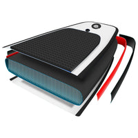 Thumbnail for Aufblasbares Stand Up Paddle Board Set Schwarz und Weiß