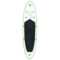 Thumbnail for Aufblasbares Stand Up Paddle Board Set Grün und Weiß
