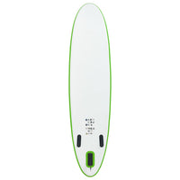 Thumbnail for Aufblasbares Stand Up Paddle Board Set Grün und Weiß