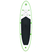Thumbnail for Aufblasbares Stand Up Paddle Board Set Grün und Weiß