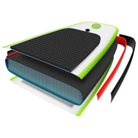Thumbnail for Aufblasbares Stand Up Paddle Board Set Grün und Weiß
