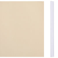 Thumbnail for Garten-Sichtschutz 4 Stk. PVC 35x0,19 m Creme