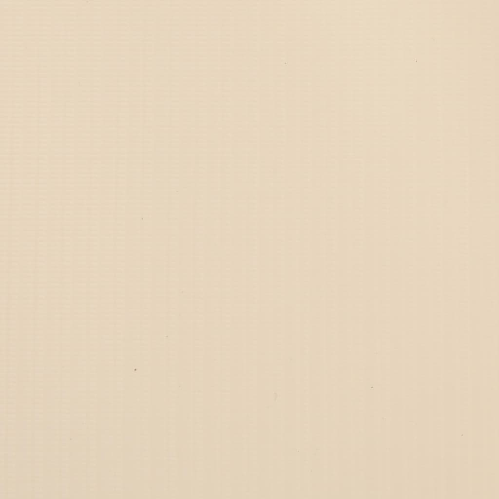 Garten-Sichtschutz 4 Stk. PVC 35x0,19 m Creme