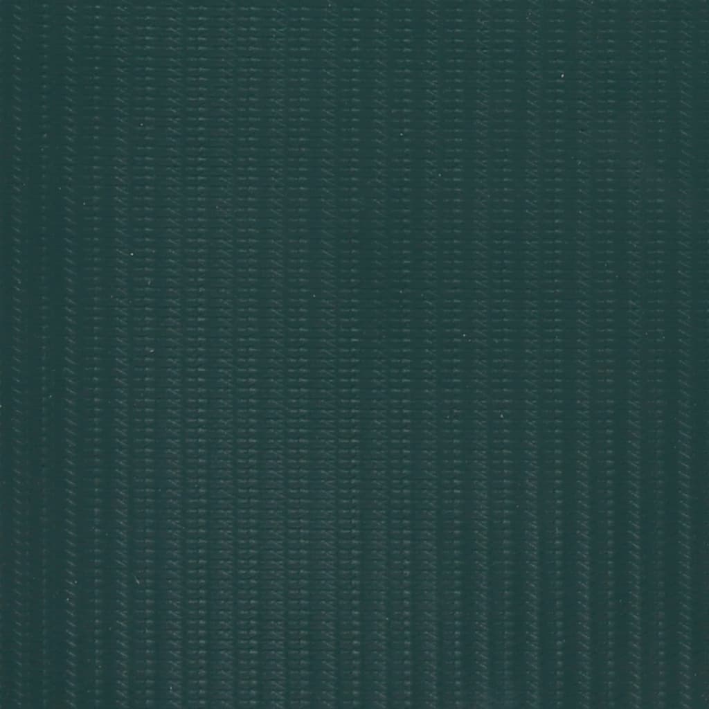 Garten-Sichtschutz 4 Stk. PVC 35x0,19 m Mattgrün
