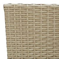 Thumbnail for Garten-Essstühle 2 Stk. Poly Rattan Beige