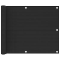 Thumbnail for Balkon-Sichtschutz Anthrazit 75x300 cm HDPE