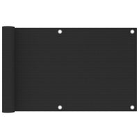 Thumbnail for Balkon-Sichtschutz HDPE 75x500 cm Anthrazit