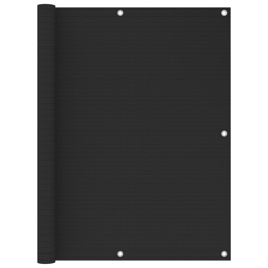 Balkon-Sichtschutz Anthrazit 120x300 cm HDPE