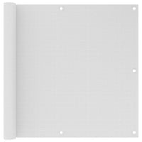 Thumbnail for Balkon-Sichtschutz Weiß 90x300 cm HDPE