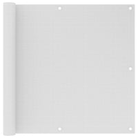 Thumbnail for Balkon-Sichtschutz Weiß 90x500 cm HDPE