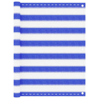 Thumbnail for Balkon-Sichtschutz Blau und Weiß 90x300 cm HDPE