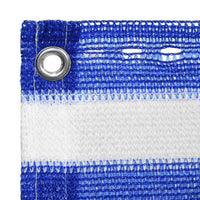 Thumbnail for Balkon-Sichtschutz Blau und Weiß 90x400 cm HDPE