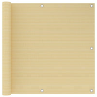 Thumbnail for Balkon-Sichtschutz Beige 90x300 cm HDPE