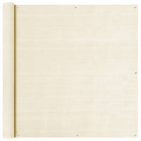 Thumbnail for Balkon Sichtschutz Creme 120x300 cm HDPE