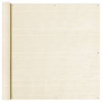 Thumbnail for Balkon Sichtschutz Creme 120x500 cm HDPE