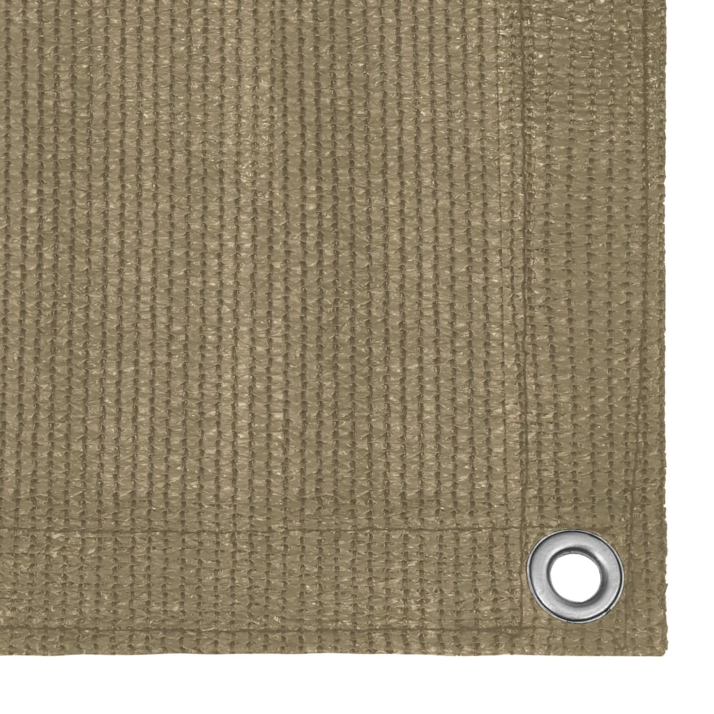 Balkon-Sichtschutz Taupe 120x300 cm HDPE