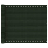 Thumbnail for Balkon-Sichtschutz Dunkelgrün 75x300 cm HDPE
