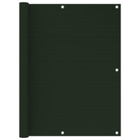 Thumbnail for Balkon-Sichtschutz Dunkelgrün 120x300 cm HDPE