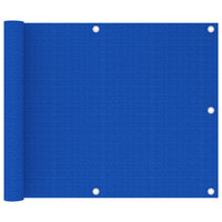 Thumbnail for Balkon-Sichtschutz Blau 75x300 cm HDPE