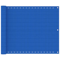 Thumbnail for Balkon-Sichtschutz Blau 75x600 cm HDPE