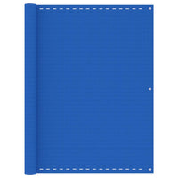 Thumbnail for Balkon-Sichtschutz Blau 120x500 cm HDPE