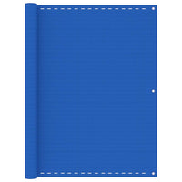 Thumbnail for Balkon-Sichtschutz Blau 120x600 cm HDPE