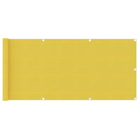 Thumbnail for Balkon-Sichtschutz Gelb 75x300 cm HDPE
