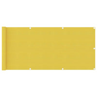 Thumbnail for Balkon-Sichtschutz Gelb 75x400 cm HDPE