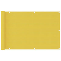 Thumbnail for Balkon-Sichtschutz Gelb 90x400 cm HDPE