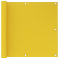 Thumbnail for Balkon-Sichtschutz Gelb 90x600 cm HDPE