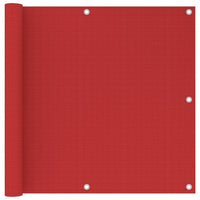 Thumbnail for Balkon-Sichtschutz Rot 90x300 cm HDPE