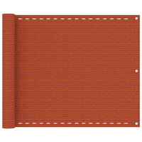 Thumbnail for Balkon-Sichtschutz Orange 75x600 cm HDPE
